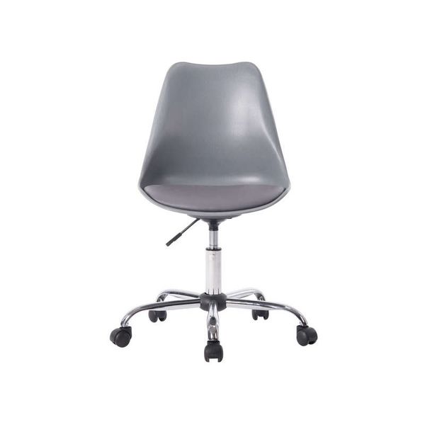 Armless Office Chair with Seat Cushion