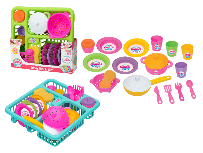 Candy Dish Rack Set