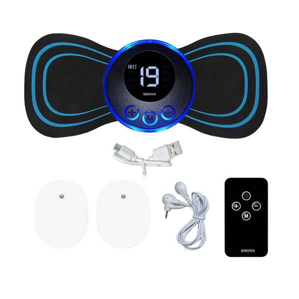 Enova Portable Ems Electronic Pulse Back and Neck Massager