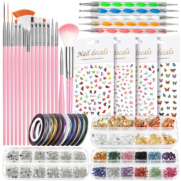 Professional Nail Art Brush Set