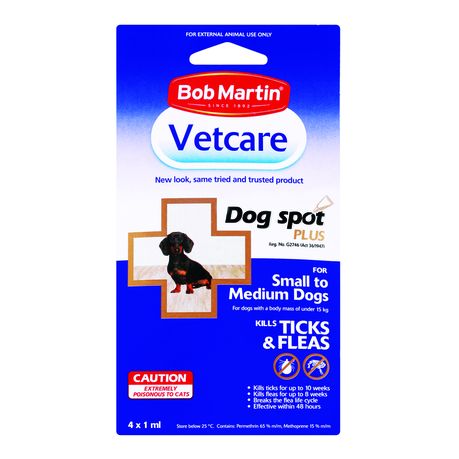 bob martin flea treatment for medium dogs