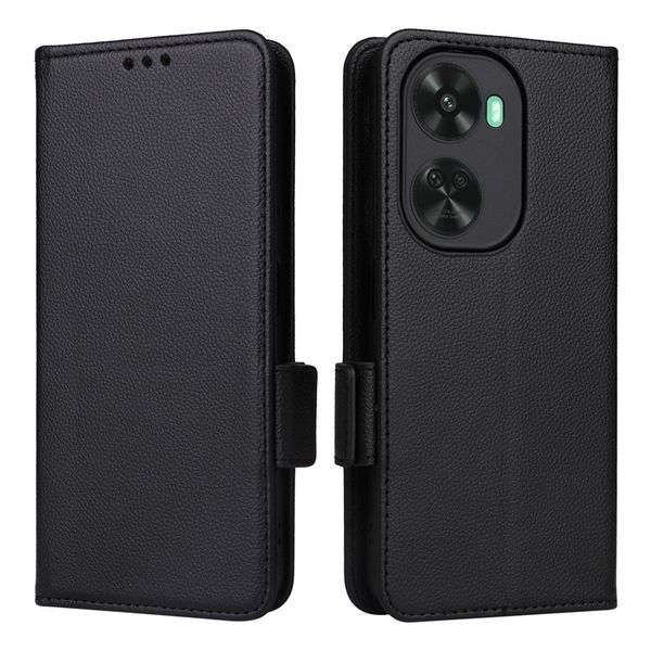 Lychee Patterned Leather Cover Compatible With Huawei Nova 14 Ultra