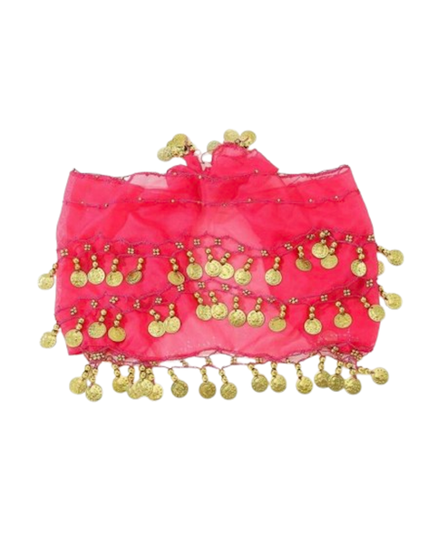 Waist Skirt Belly Dance Red