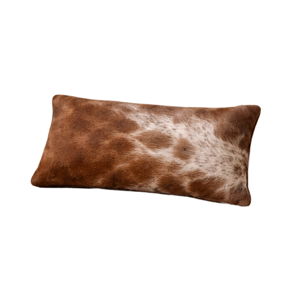 African Animal Hide Cushion - 42cm x 22cm