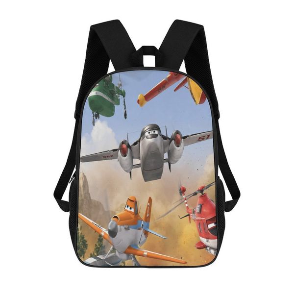 Disney Planes Fire Backpack for Students, Stylish and Lightweight Daypack