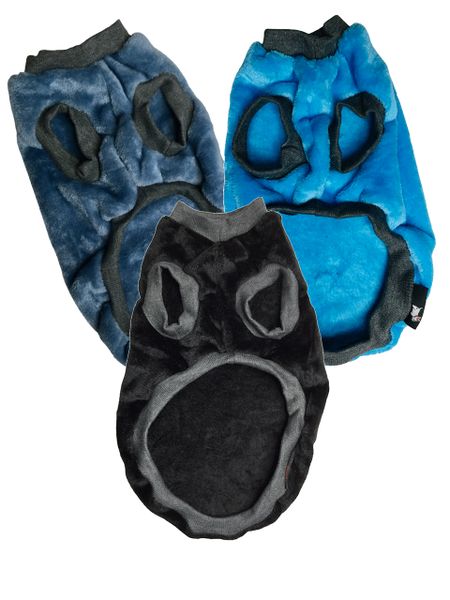 Winter Warm Dog Jersey's - Set of 3 Size LARGE