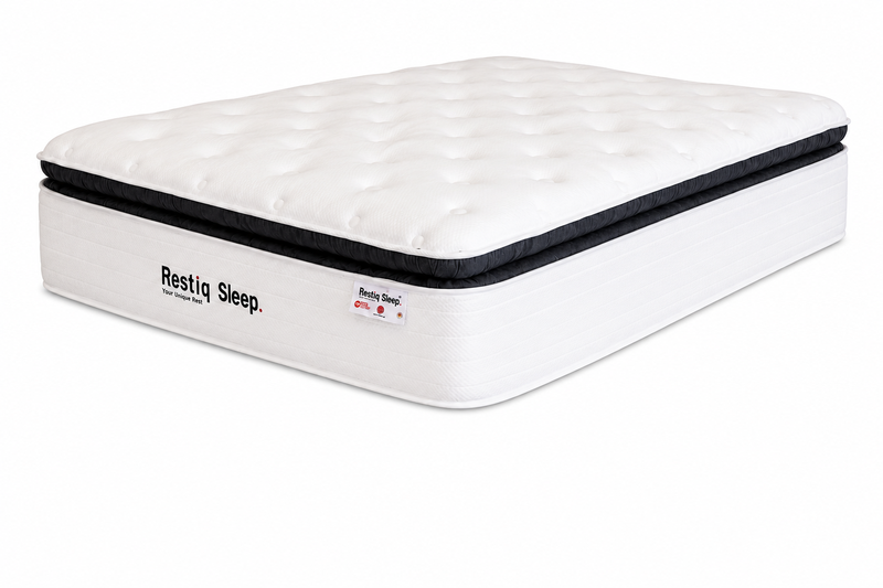 Restiq Sleep White Medium Innerspring Mattress Cloudease Pillowtop