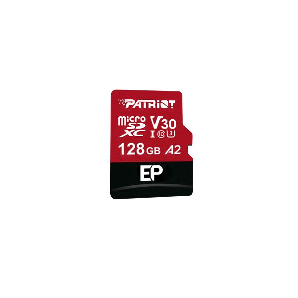 Patriot EP Series 128GB V30 A2 MicroSDXC Card