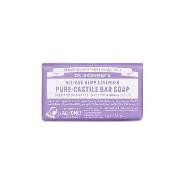 Lavender Pure-Castile Bar 140g