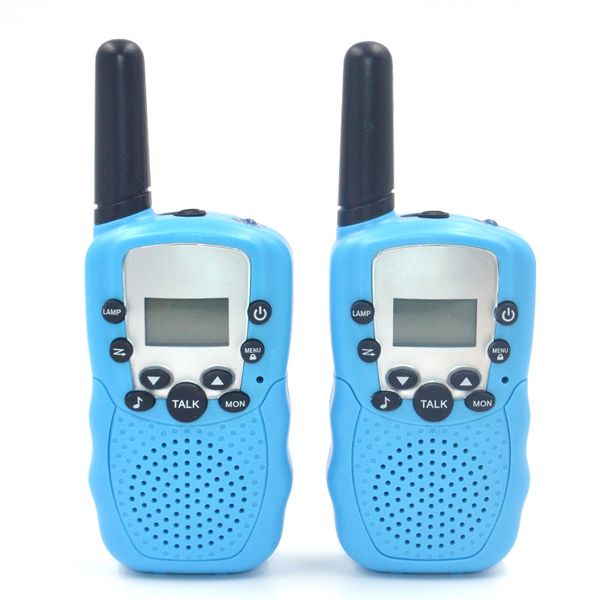 Kid Walkie Talkies with Flashlight and LCD Screen for Gift Toy Family -2Pcs