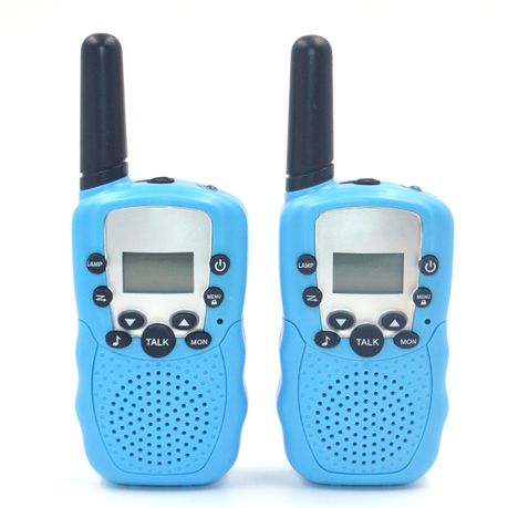Kid Walkie Talkies with Flashlight and LCD Screen for Gift Toy Family -2Pcs Image