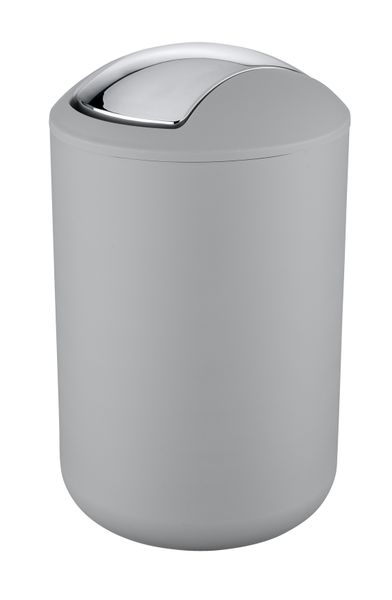Wenko - Swing Cover Bin - Brasil Range - Lrg - 6.5L - White