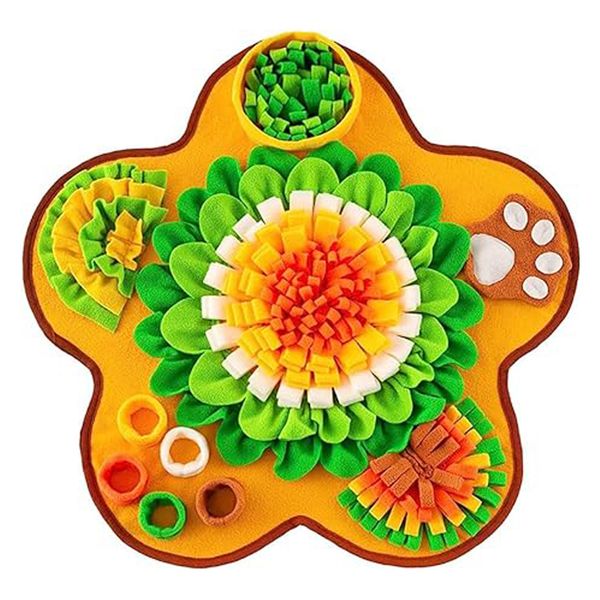 Pet Snuffle Pads,Snuffle Mat for Dogs,Slow Feeder for train foraging skills