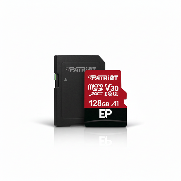 Patriot 128GB Micro SDXC Card A1 with Adapter - High-Speed Storage