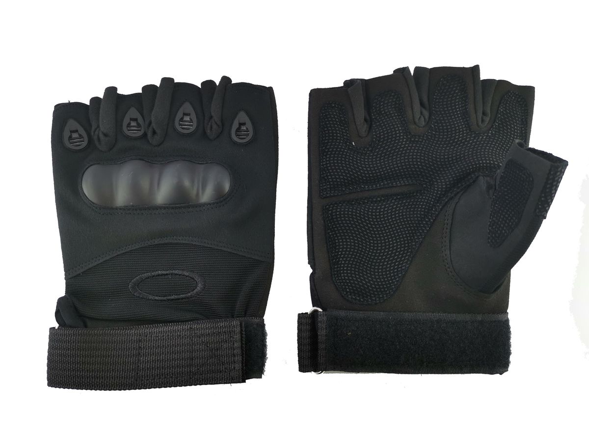 Oakley Tactical Military Hard Knuckle Gloves Half Fingers - 2 Pairs ...
