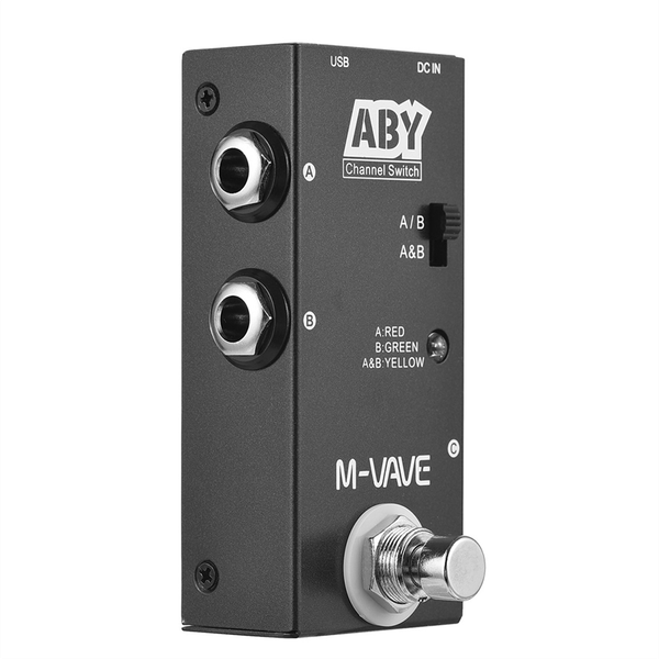 ABY Line Selector AB Switch - Mini Guitar Effect Pedal