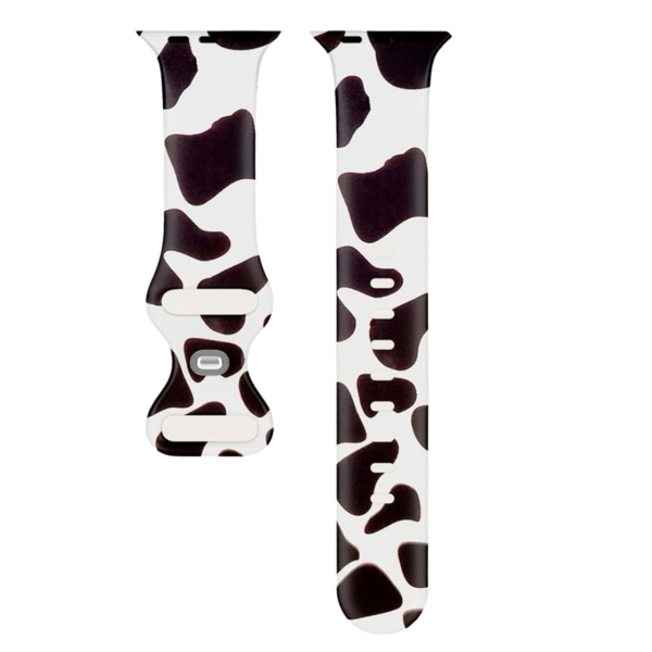 Cow Print Strap for Apple Watch 42 / 44 / 45 mm