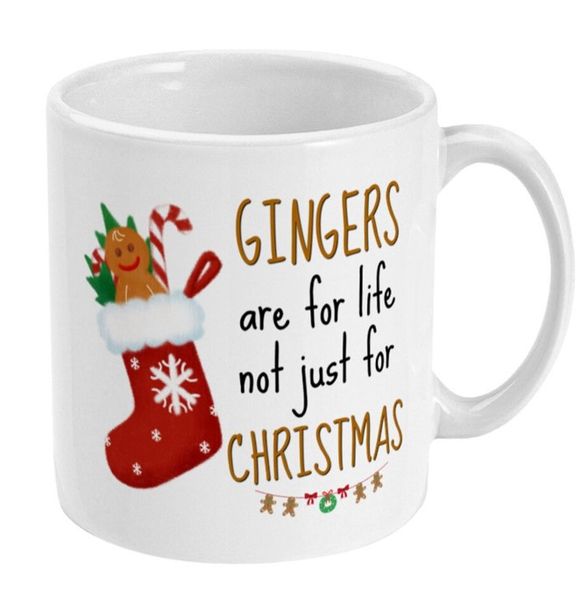 Gingers Are For Life Not For Christmas Gift Mug