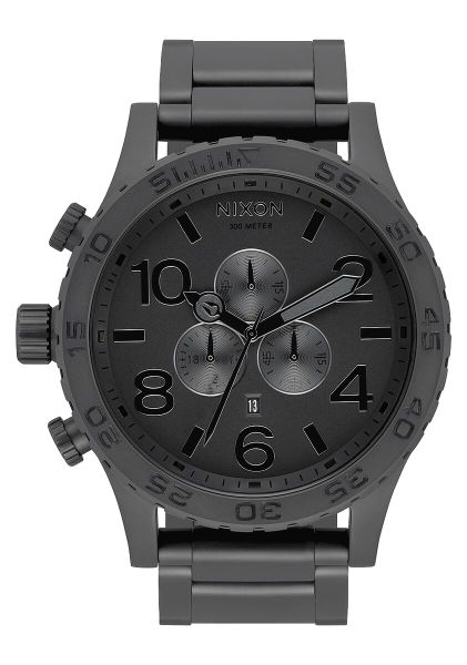 Nixon 51-30 Chrono All Matt Black/Black
