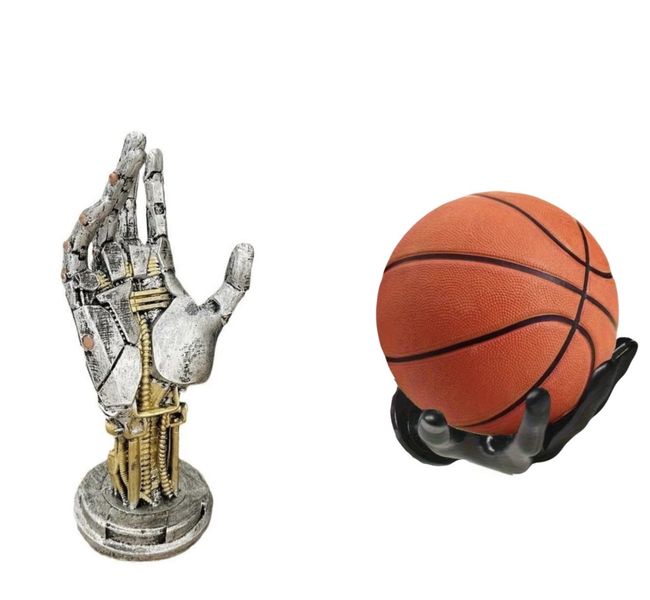Decor Cyberpunk robotic Arm Holder and Head Phone Stand &amp; ball Holder