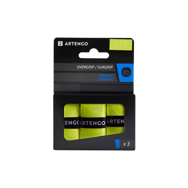 Artengo Tennis Comfort Overgrip Tri-Pack - Yellow