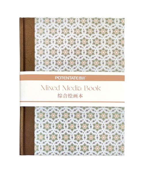 Potentate 200gsm Hardcover Mixed Media Book A4 - 40 Sheets