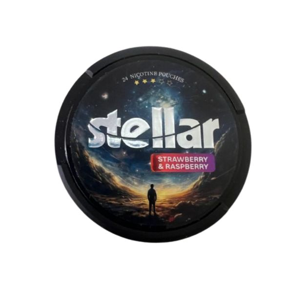 Stellar Strawberry &amp; Raspberry Nicotine Pouches