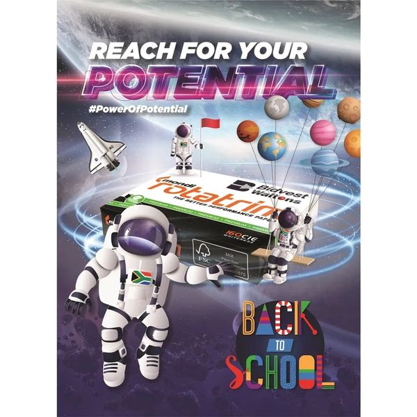 Croxley Exam Pad Feint &amp; Margin Punched A4 100 Page x5