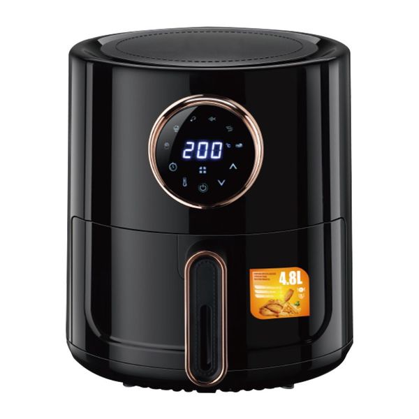 4.8L Non Stick Air Fryer With thermostat &amp; timer Control Multifunctional
