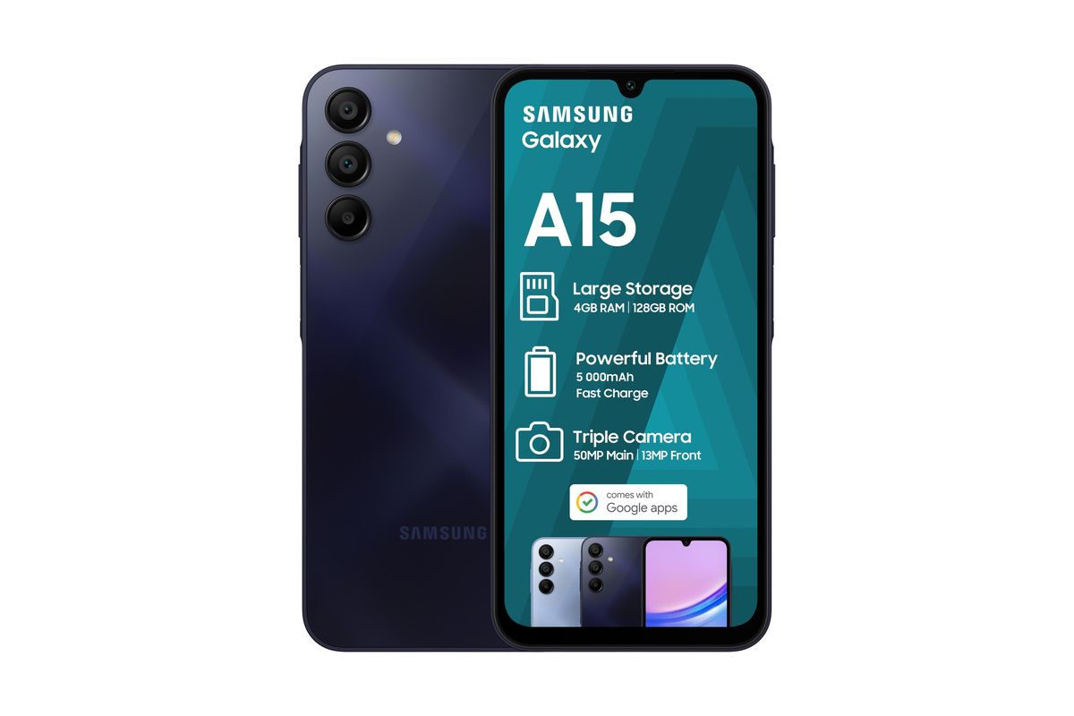 Samsung Galaxy A15 128GB LTE Dual Sim - BlueBlack