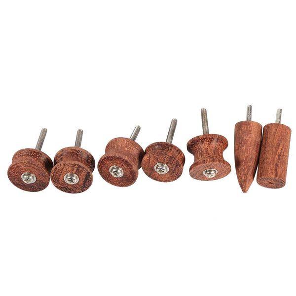 Mihuis Leather Burnisher Wood Edge Leather Craft Slicker Tools Kit - Set of