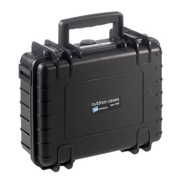 B&amp;W Intl. Case Type 1000 with Padded Dividers (Black)