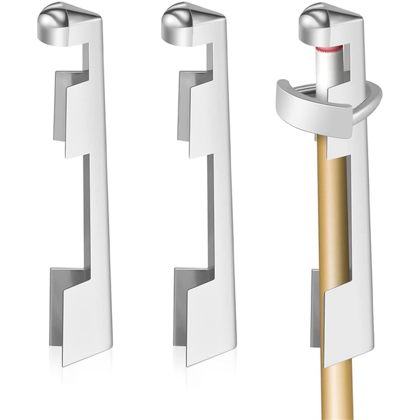 Billiard Cue Clamp 3 Pcs Pool Cue Tip Clamp Alloy Cue Stick Tip