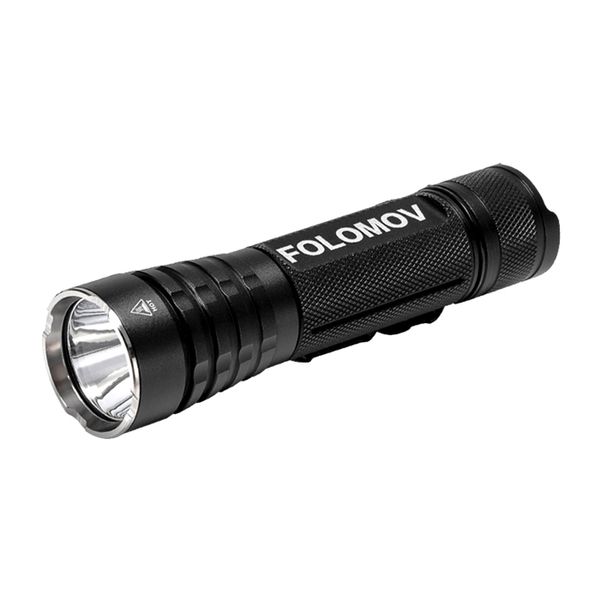 Folomov 18650M 1020 Lumen M/function USB Rechargeable Tactical Flashlight