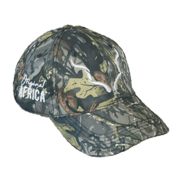 Kool Africa - 3D Horns on Camo Cap