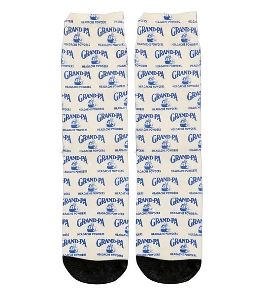 Retro Style Novelty Socks - Grand-Pa