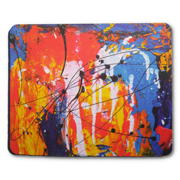 Abstract Art Design Mouse Pad