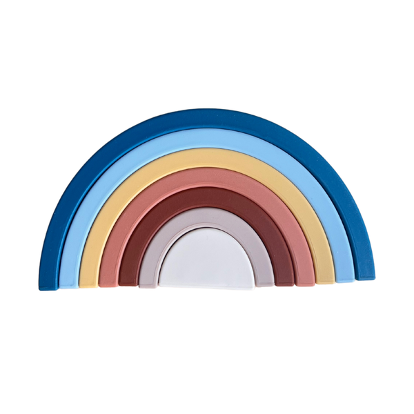 Silicon Stacking Rainbow - Blue