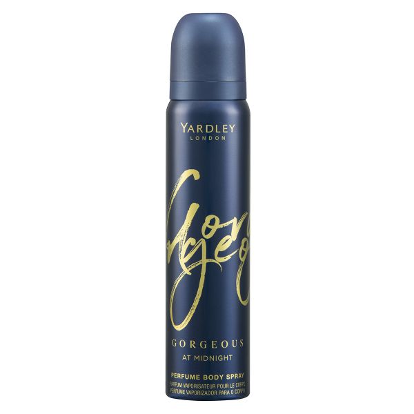 Yardley Gorgeous At Midnight Perfume Body Spray