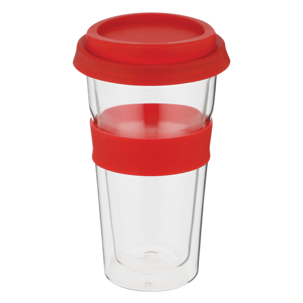 Snappy Thermal Glass Tumbler 400ml-Red | Shop Today. Get it Tomorrow ...