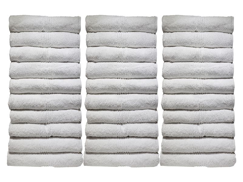 Hotel Collection 600GSM 90x160cms Bath Sheets(30 Piece)