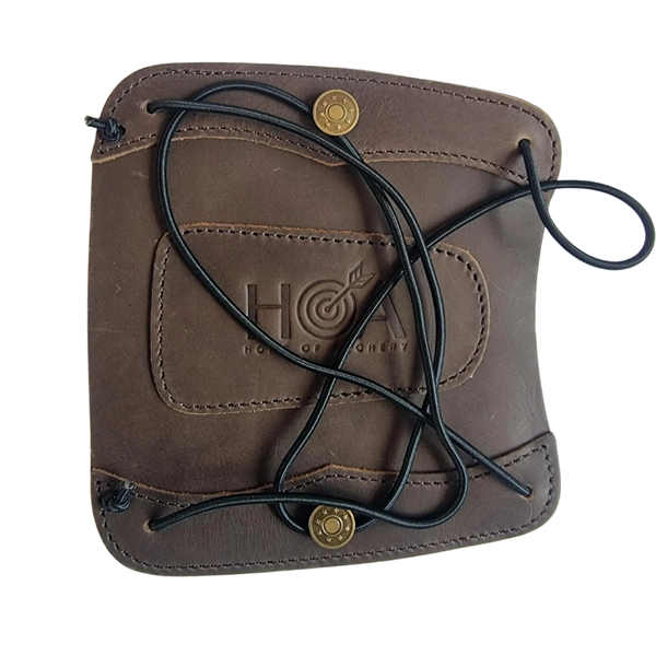 Home of Archery Leather Armguard - Traditional Forearm Protection