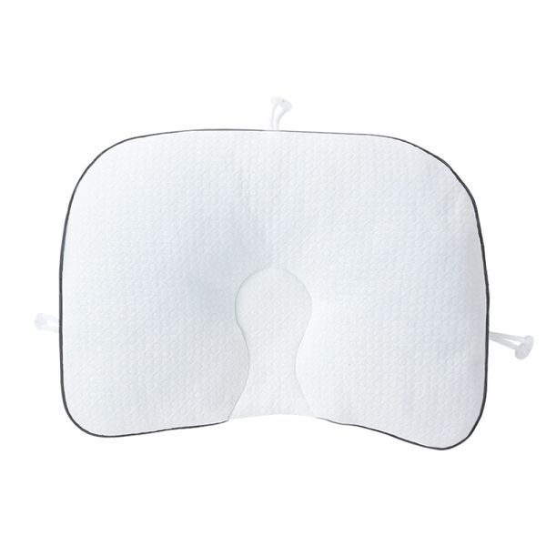 Baby Head Pillow Upgraded Flat Head Pillow-White