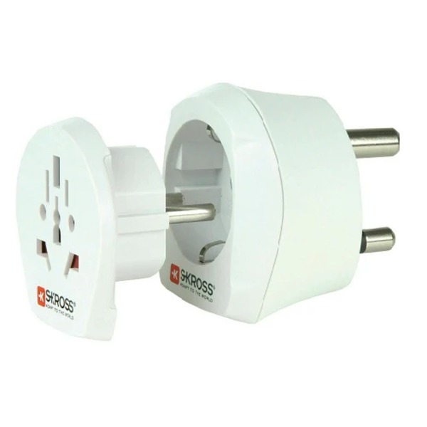 SKROSS Combo-World to United Kingdom Travel Adapter + World to Europe