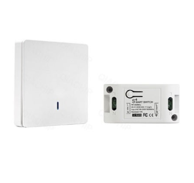 1 Way AC 220v Remote Smart Control Wall Switch