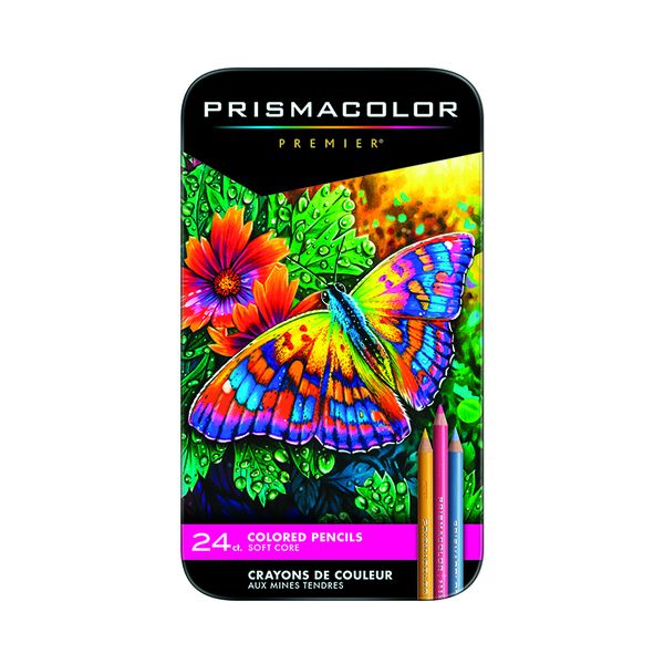 Prismacolor Premier Colouring Pencils tin 24's