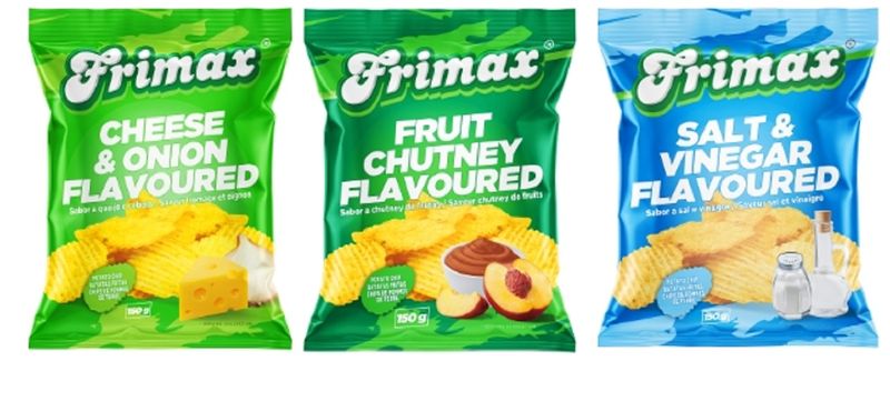 Frimax Potato Chips - 6 x 150g