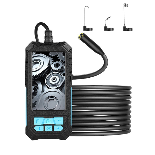 500W IP68 Endoscope with IPS Screen, HD1944P, 2600mAh &amp; Magnetic Hook