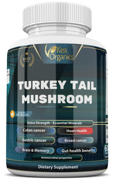 Kea Organics - Turkey Tail - 60 Veggie capsules