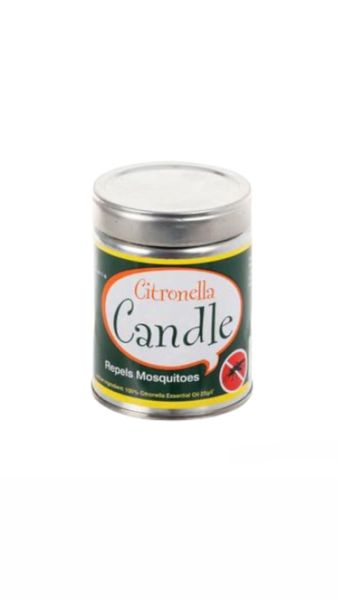 Citronella Candle Campers Tin - 250g